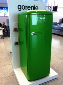 Green refrigerator