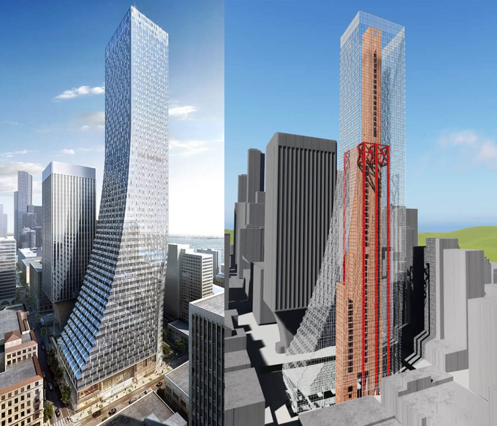 Wednesday/ Rainier Square Tower’s newfangled steel core Willem's